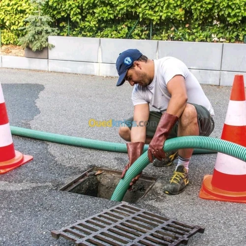 Service nettoyage débouchage canalisation vidange 