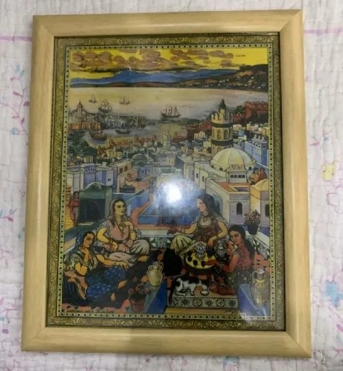 Cadres décoratifs orientaux / style miniature