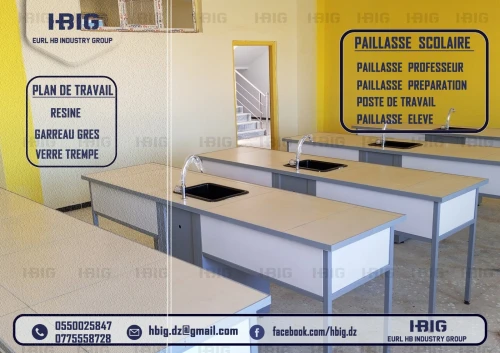 Paillasse scolaire pour eleve 