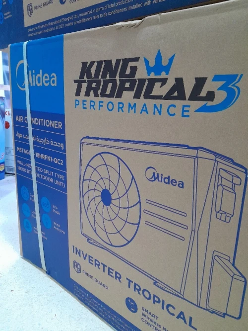 Climatiseur midea 18000 btu king tropical inverter