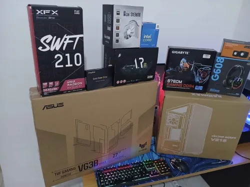 Pc gamer complet + ecran ASUS 27 puce TUF GAMING