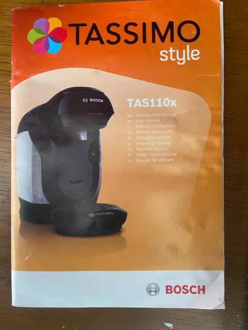 Cafetière bosh tassimo