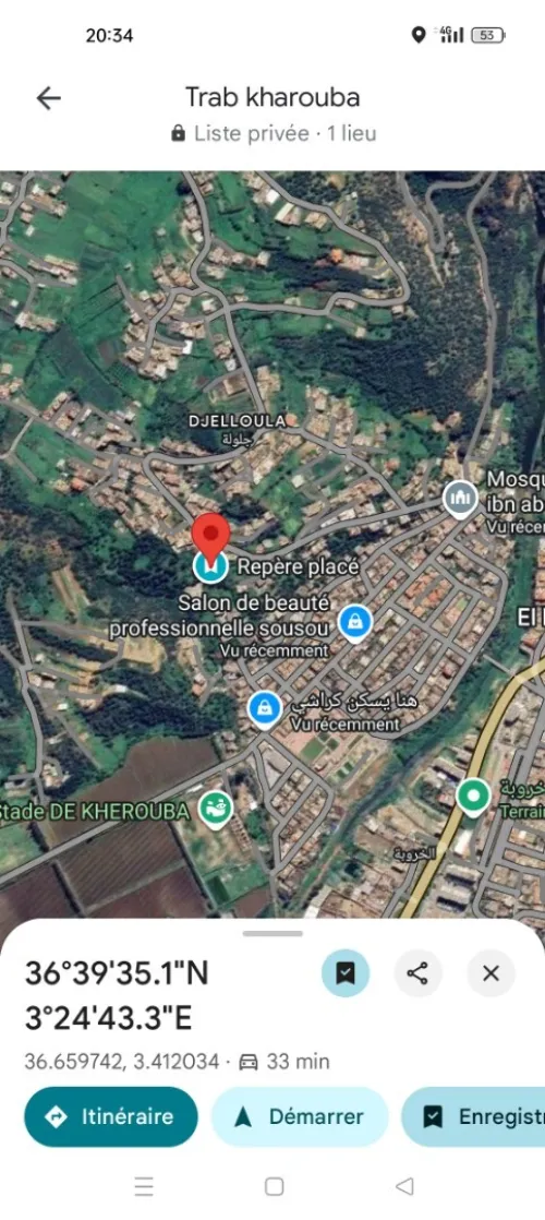 Vente Terrain Boumerdès El kharrouba