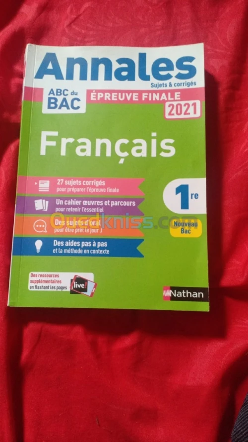 Livres programme français 