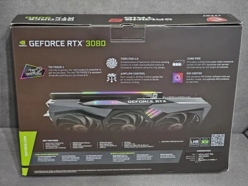 RTX 3080 MSI Gaming Z Trio 10GB