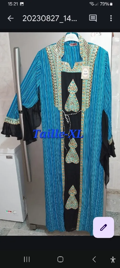 Robe orientale 