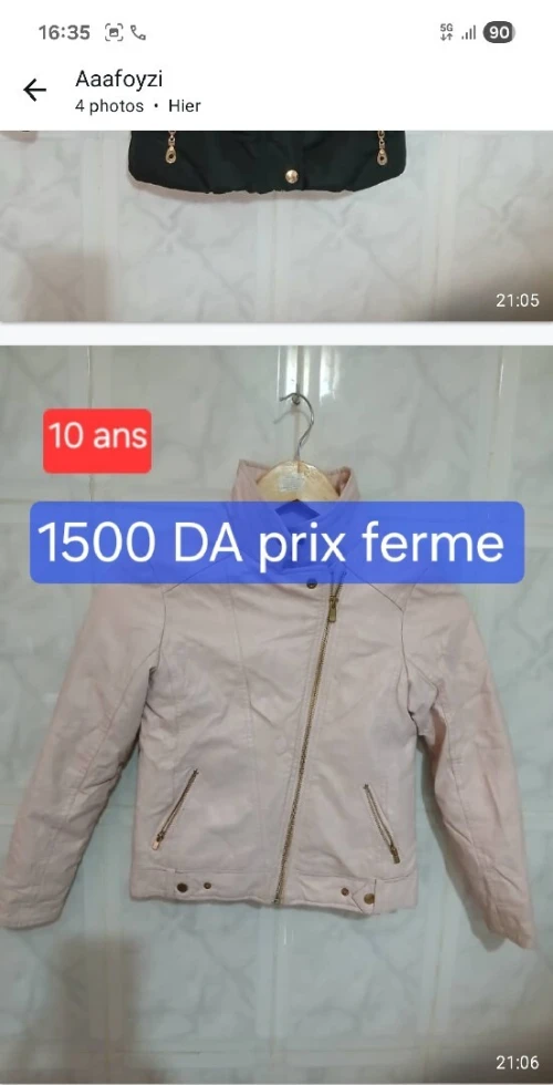 Vêtements fille et garçon