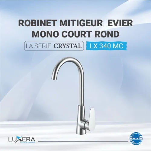 ROBINET MITIGEUR LA SERIE CRYSTAL
