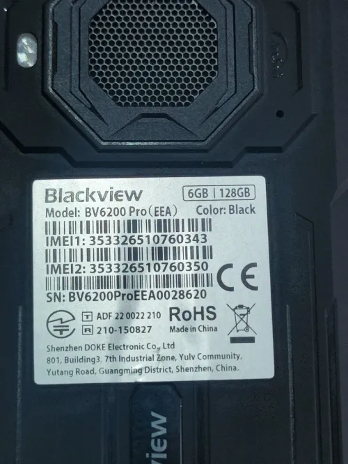 Blackview BV6200 pro