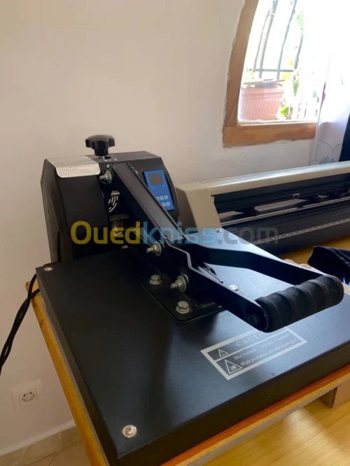 Plotter et presse à chaud 