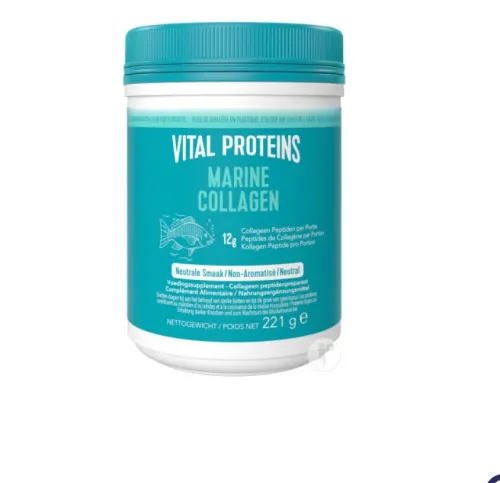 Vital Proteins Marine Collagène Anti-Âge Non-Aromatisé Complément Alimentaire Pot 221G