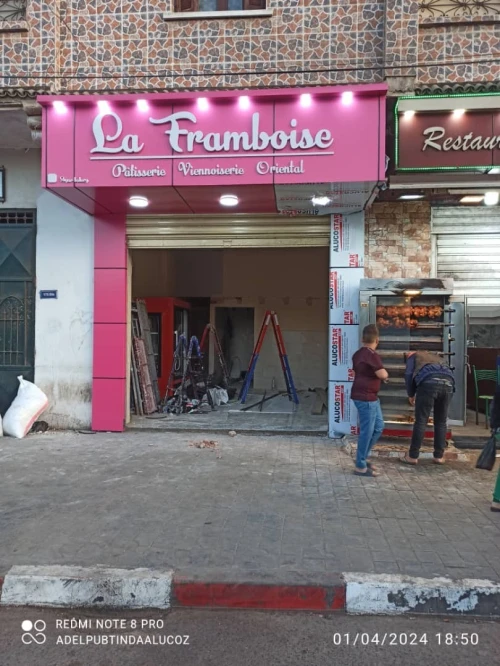 Alucobond habillage publicité 