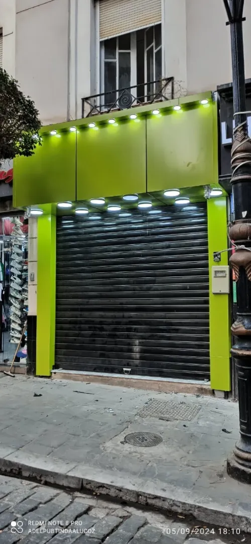 Alucobonde Enseigne lumineuse