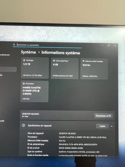 I5 9400f gtx 1660