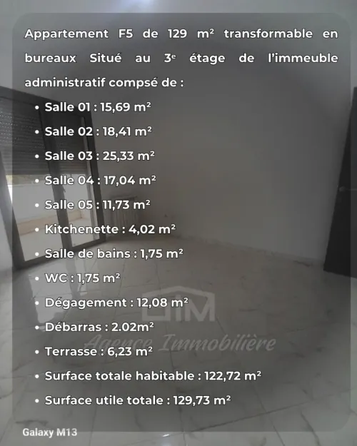 Location Appartement F5 Alger Bir mourad rais