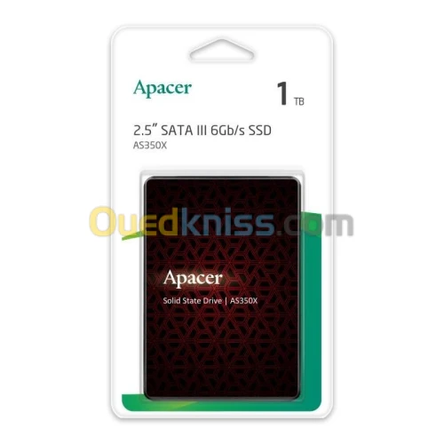 SSD APACER  AS350X 1TB 2.5"SATA