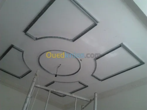 peinture et placoplatre