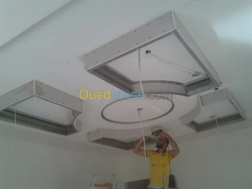 peinture et placoplatre