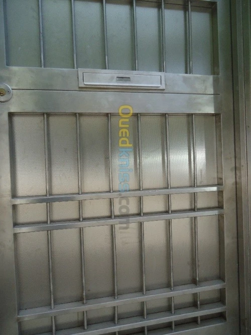 porte inox blindé