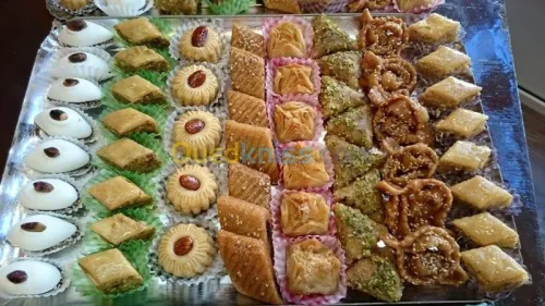  gâteaux orientale secs