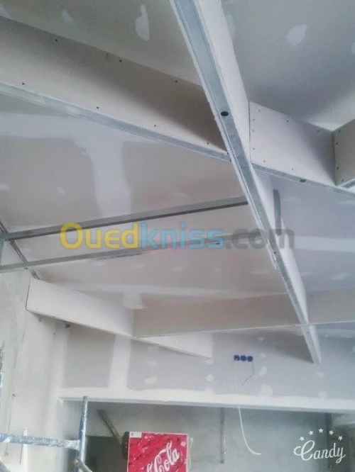 tous travaux de placo platre et decor