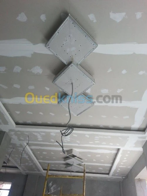 tous travaux de placo platre et decor