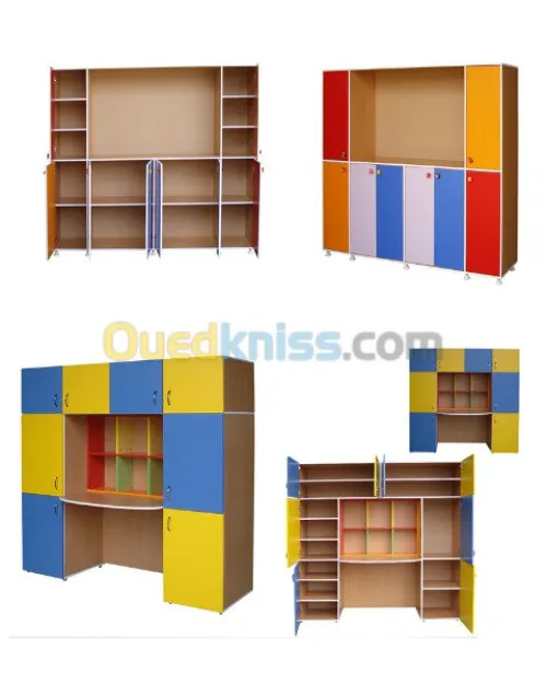 fabrication mobilier creche et scolaire