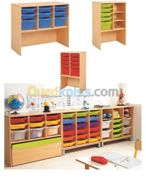 fabrication mobilier creche et scolaire