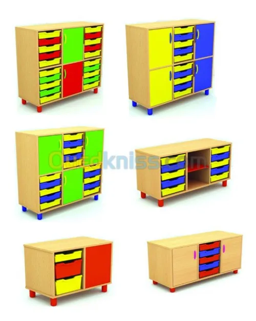 fabrication mobilier creche et scolaire