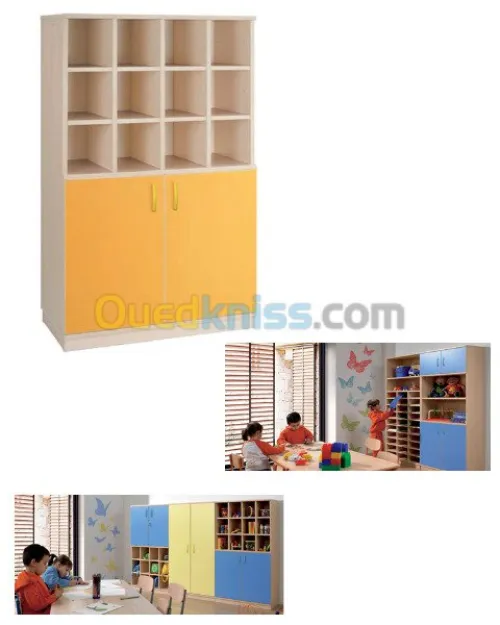 fabrication mobilier creche et scolaire
