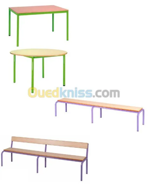 fabrication mobilier creche et scolaire