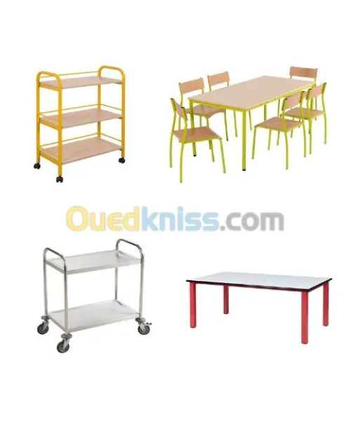 fabrication mobilier creche et scolaire