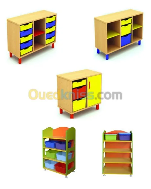 fabrication mobilier creche et scolaire
