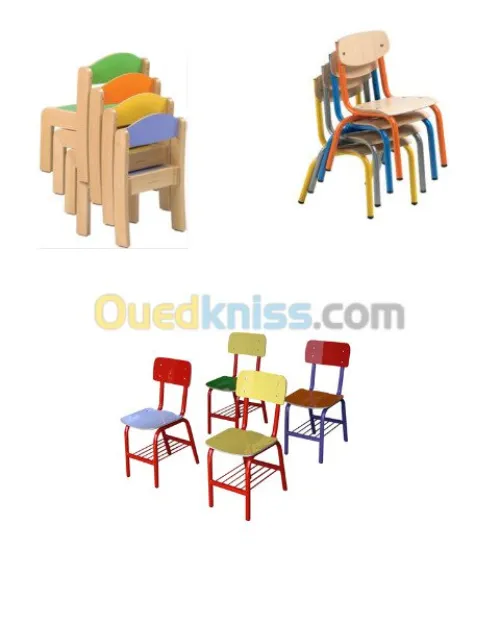 fabrication mobilier creche et scolaire