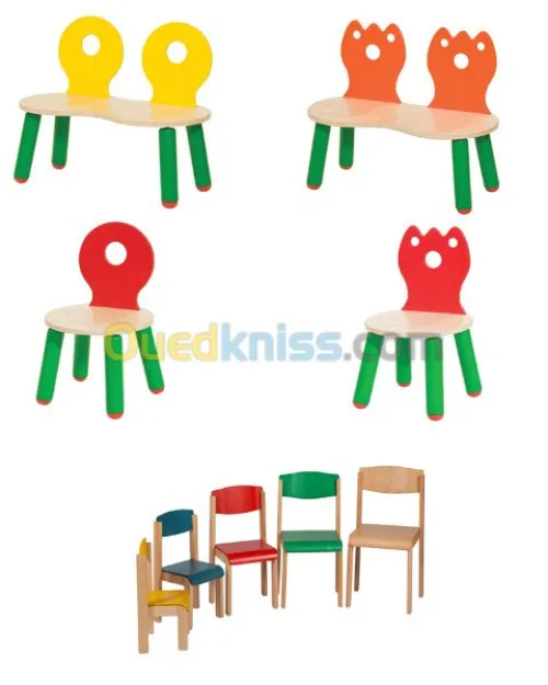 fabrication mobilier creche et scolaire