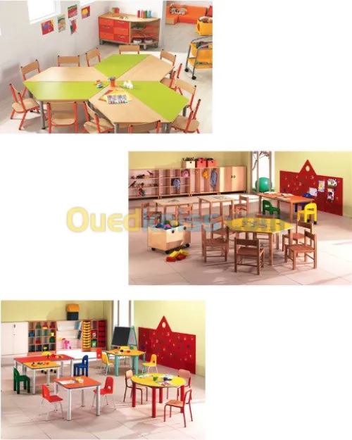 fabrication mobilier creche et scolaire