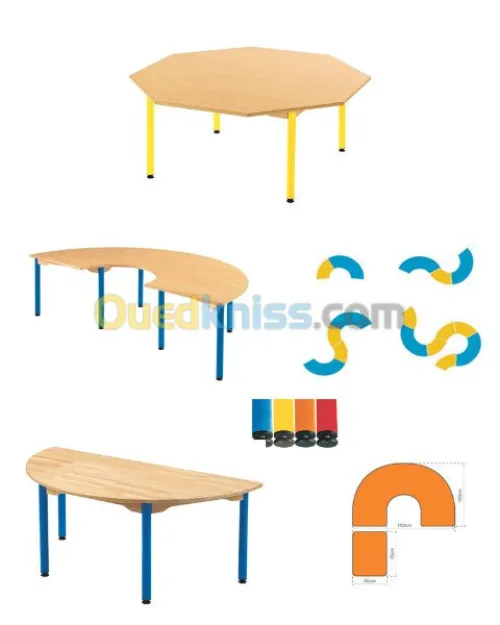 fabrication mobilier creche et scolaire