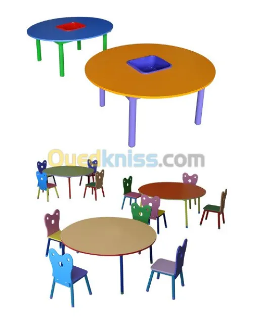 fabrication mobilier creche et scolaire