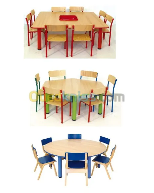 fabrication mobilier creche et scolaire