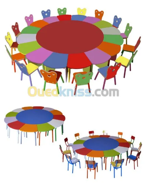 fabrication mobilier creche et scolaire