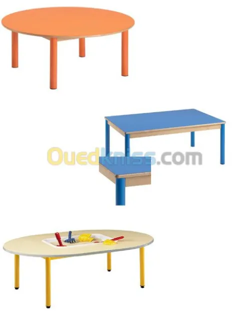 fabrication mobilier creche et scolaire