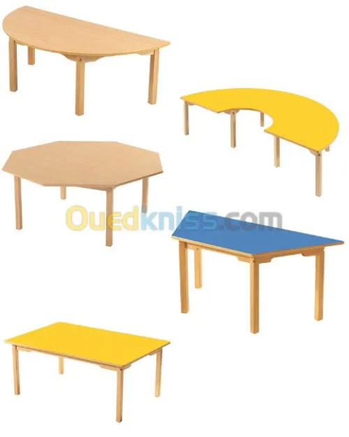 fabrication mobilier creche et scolaire
