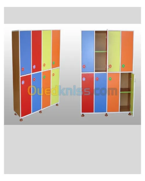 fabrication mobilier creche et scolaire
