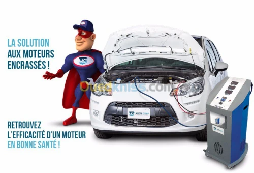 Nettoyage  interne de  moteur,  