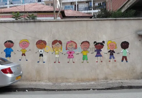 Ecole maternelle,pouponnière,crèche, 