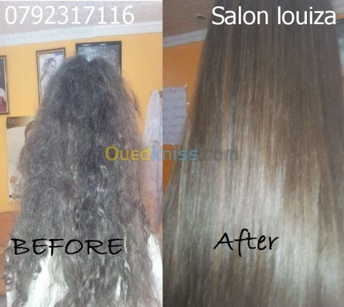 Soin à la kératine