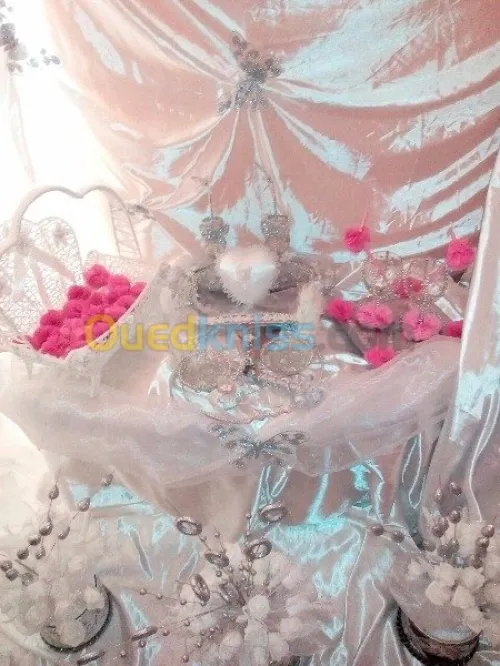 Décoration pour   fête mariage 