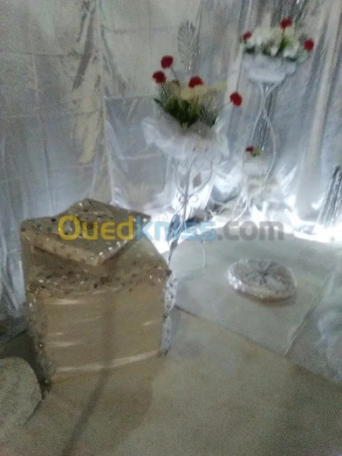 Décoration pour   fête mariage 