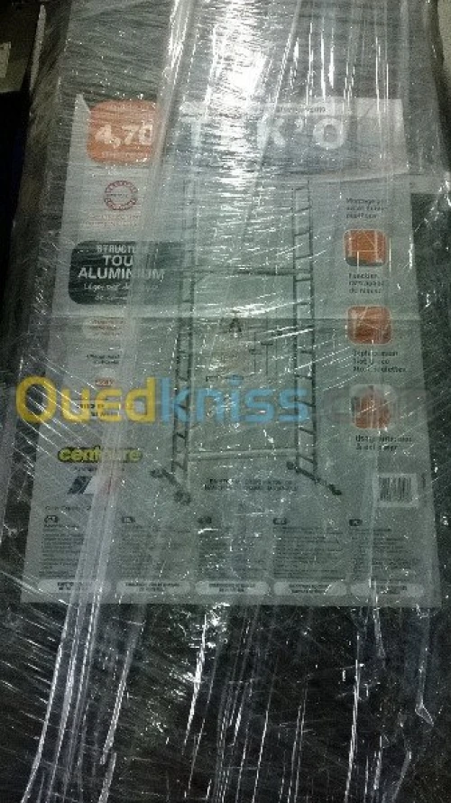 Echafaudage Aluminium TEK'O 4,70M Fr