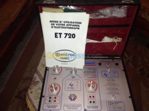 2 VALISES D'ELECTROTHERAPIE